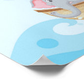 Noah's Ark Baby shower Party Banner Poster (Hoek)
