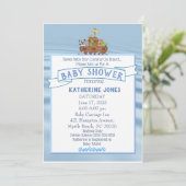 Noah's Ark Baby shower Uitnodiging (Staand voorkant)