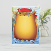 Noah's Ark Baby Shower-uitvindingen Kaart (Staand voorkant)