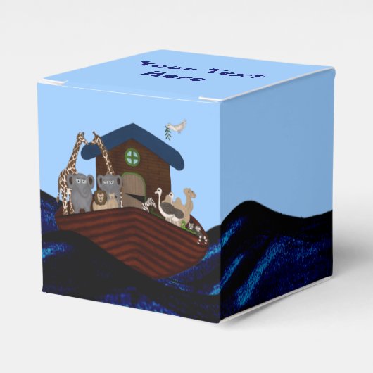 Noah's Ark Bedankdoosjes (Voorkant Zijde)