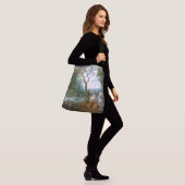 Noahs Ark Bible Wilde Dieren Canvas tas (Op model)