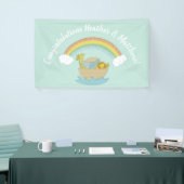 Noah's Ark Boho Baby shower Spandoek (Beurs)