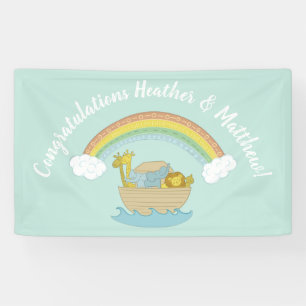 Noah's Ark Boho Baby shower Spandoek
