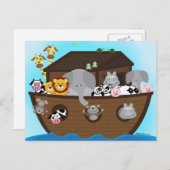 Noah's Ark Briefkaart (Voorkant / Achterkant)