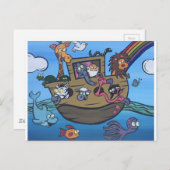Noah's Ark Briefkaart (Voorkant / Achterkant)