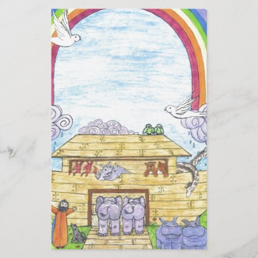 Noah's Ark Briefpapier (Voorkant)
