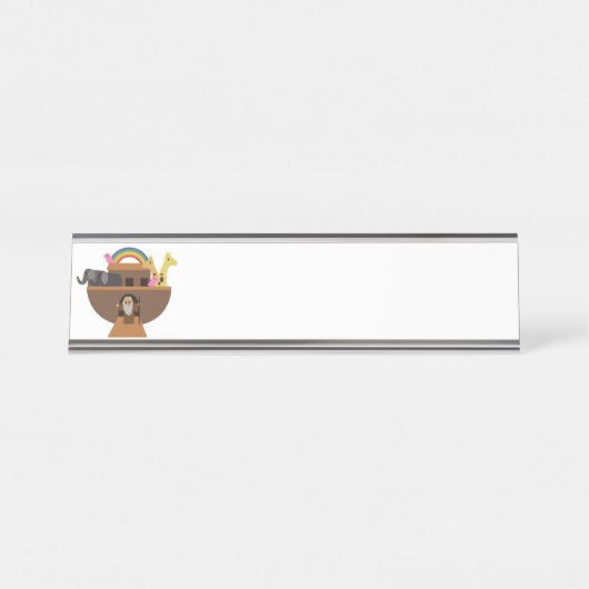 Noah's Ark Bureau Naambordje (Voorkant)