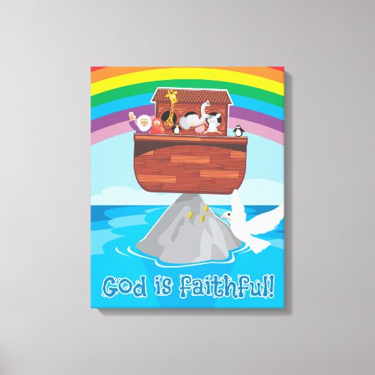 Noah's Ark Canvas Afdruk (Voorkant)