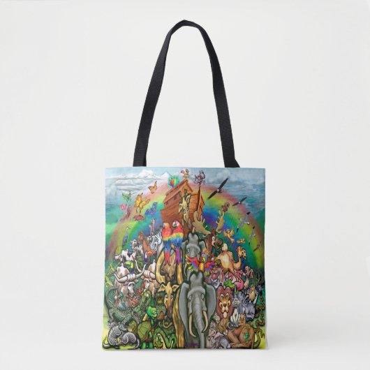 Noah's Ark Canvas tas (Voorkant)