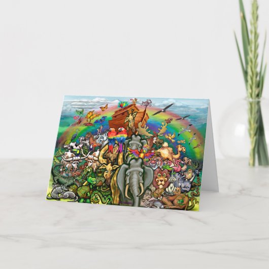 Noah's Ark Card Kaart (Voorkant)