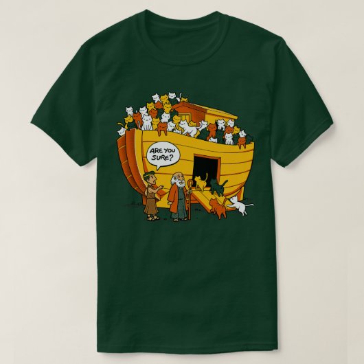 Noahs Ark Cat T-shirt (Design voorkant)