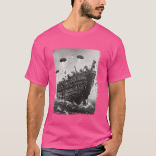Noah's Ark Christelijke UFO buitenaardse wezens T-shirt