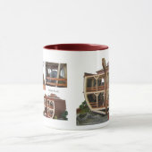 Noahs Ark Cross Section Diorama Coffee Mok (Midden)