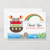 Noah's Ark Dank je kaart (Voorkant / Achterkant)