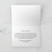 Noah's ark Dank je wel Bedankkaart (Binnen)