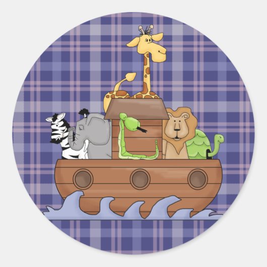 Noah's Ark Dieren Leuke Stickers (Voorkant)