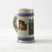 Noahs Ark Diorama Stein Bierpul (Voorkant links)