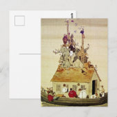 "Noah's Ark" door W Heath Robinson Briefkaart (Voorkant / Achterkant)