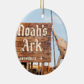 Noah's Ark, Elephant, St. Louis, kerstversiering Keramisch Ornament (Rechts)
