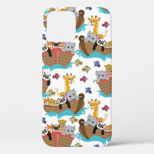 Noahs Ark en wilde dieren iPhone 12 Hoesje