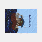 Noah's Ark Fleece Deken (Voorkant (Horizontaal))