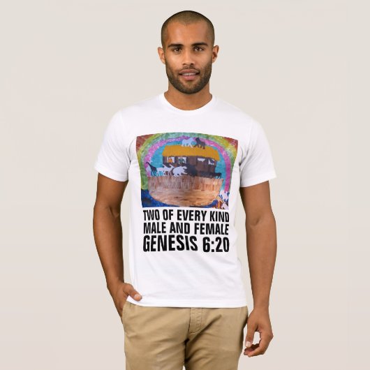 NOAH'S ARK GENDERS CHRISTIAN T-SHIRT (Devant entier)
