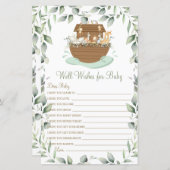 Noah's Ark Greenery wil Baby (Voorkant / Achterkant)