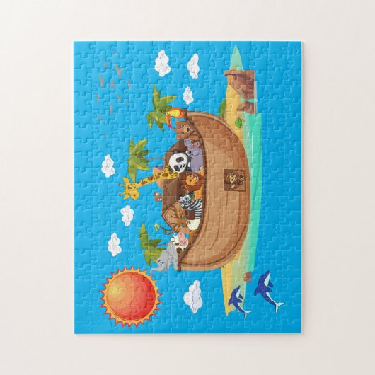 Noah's ark jigsaw puzzle (Vertical)