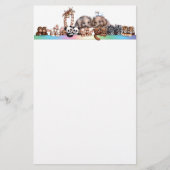 Noah's Ark-kantoorbenodigdheden Briefpapier (Voorkant)