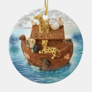 Noah's Ark Keramisch Ornament