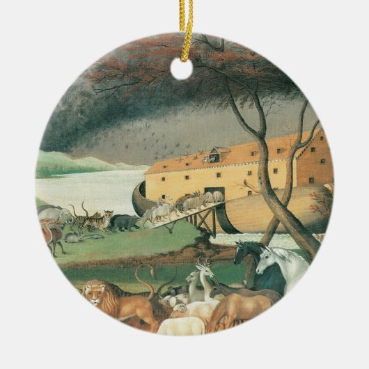 Noah's Ark Keramisch Ornament (Voorkant)