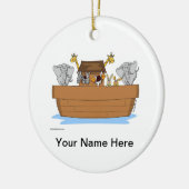 Noah's Ark Keramisch Ornament (Links)