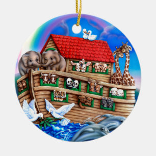Noah's Ark Keramisch Ornament