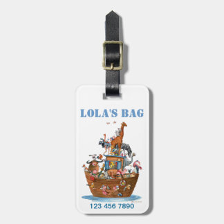 Noah's Ark Kinder Luggade Label Bagagelabel