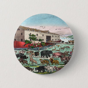 Noah's Ark knoppen Ronde Button 5,7 Cm