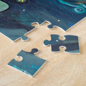 Noah's Ark met Rainbow Puzzle Legpuzzel (Zijkant)