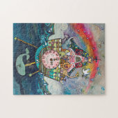 Noah's Ark met Rainbow Puzzle Legpuzzel (Horizontaal)