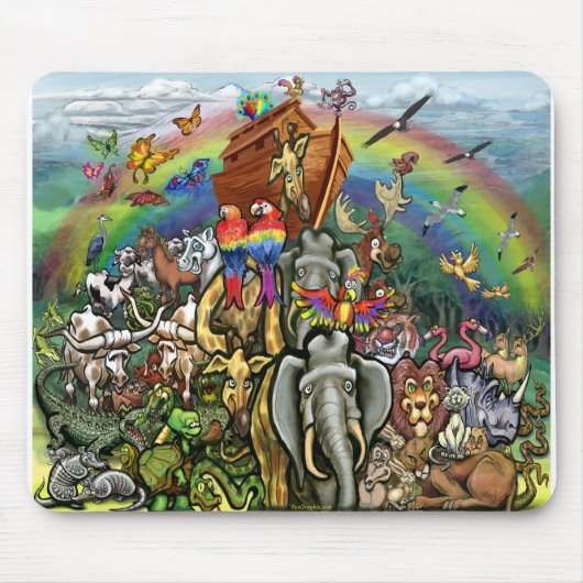 Noah's Ark Muismat (Voorkant)
