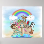NOAHS ARK NURSERY POSTER (Voorkant)