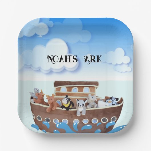 Noah's Ark Papieren Bordje (Voorkant)