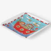 Noah's Ark Papieren Bordje (Gebogen)