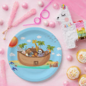 Noah's Ark Papieren Bordje (Feest)