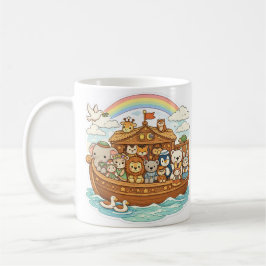 Noah's Ark Personalized Mug Koffiemok