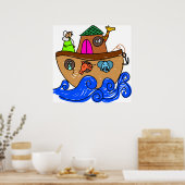 Noahs Ark Poster (Keuken)