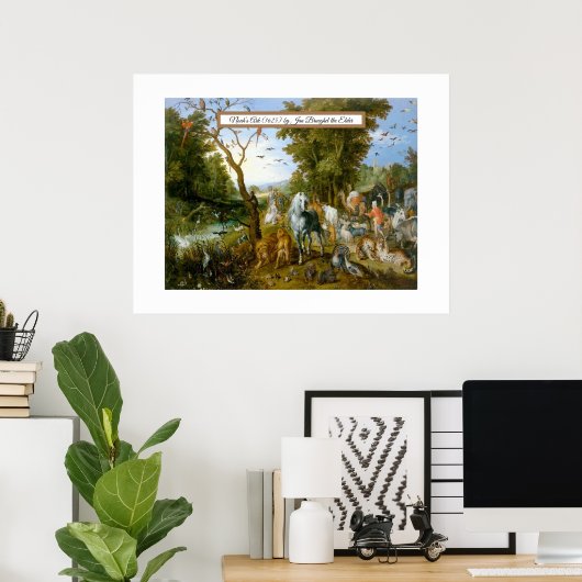 Noah's Ark Poster (Thuiskantoor)