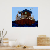 Noah's Ark Poster (Keuken)