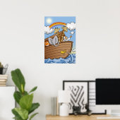 Noah's Ark Poster van Salinas Slugger Studios (Thuiskantoor)