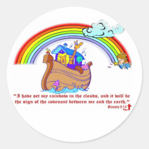 Noah's Ark Ronde Sticker