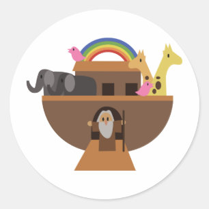 Noah's Ark Ronde Sticker