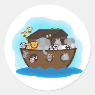 Noah's Ark Ronde Sticker